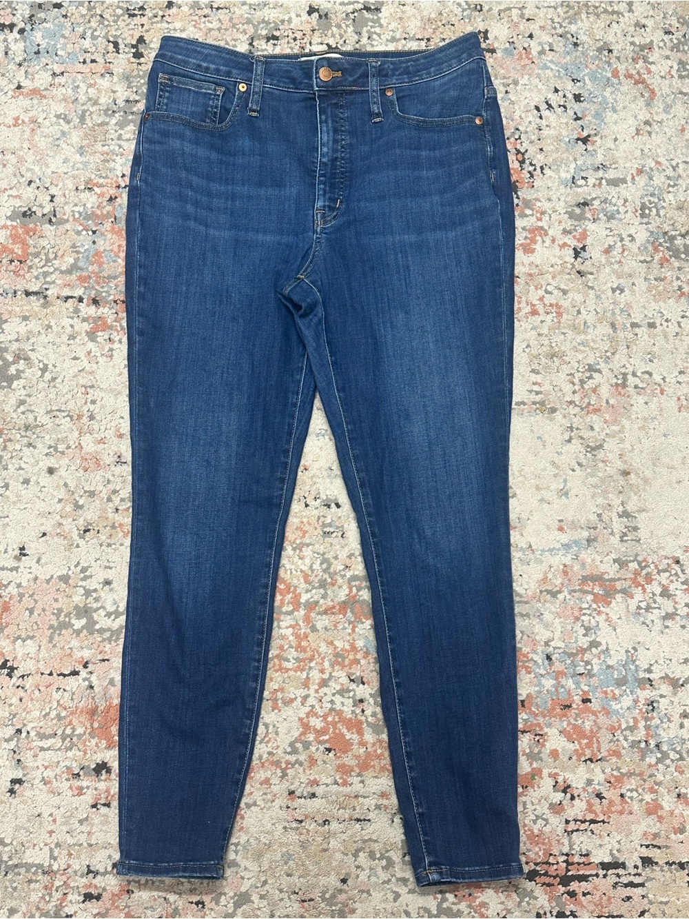 Madewell Deep Indigo Skinny Jeans